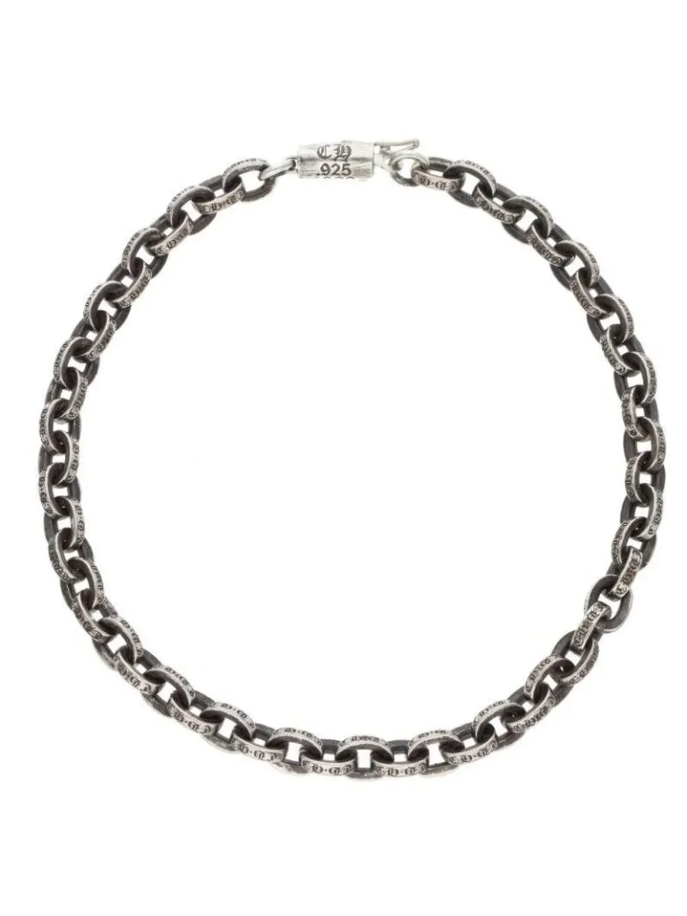 Chrome Hearts Paper Chain Silver Bracelet